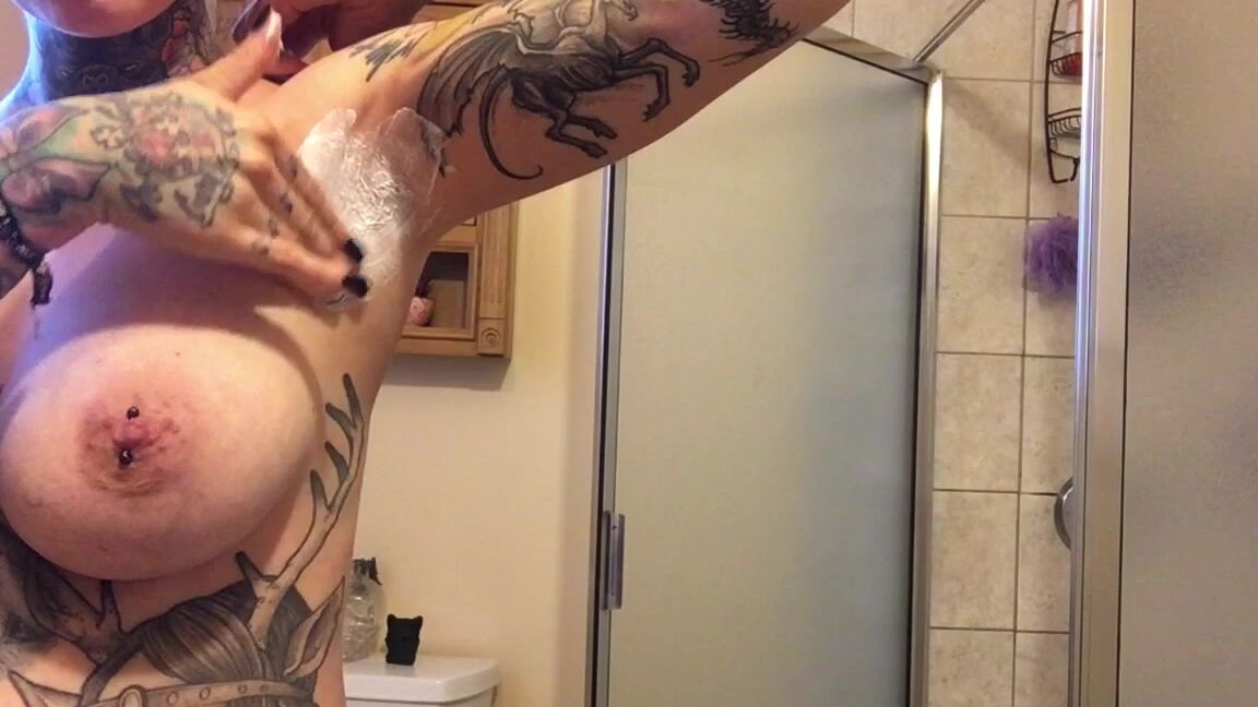 Tanksfeet Pregnant Armpit Shaving Pregnant Milf