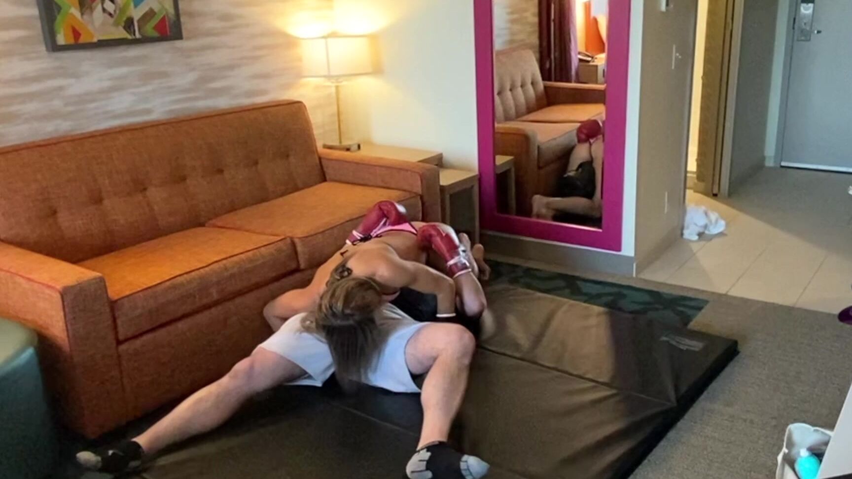 Lora Cross Bikini Boxing Beatdown By Lora Cross