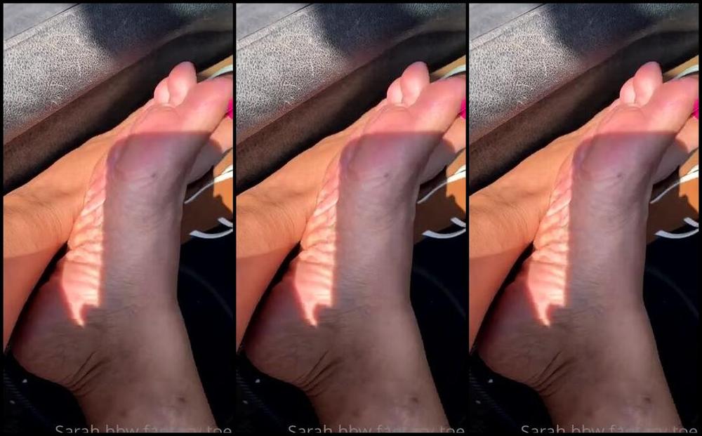 Sarah Bbw Fantasy Toes Aka Comefollowsarah Onlyfans Video 22