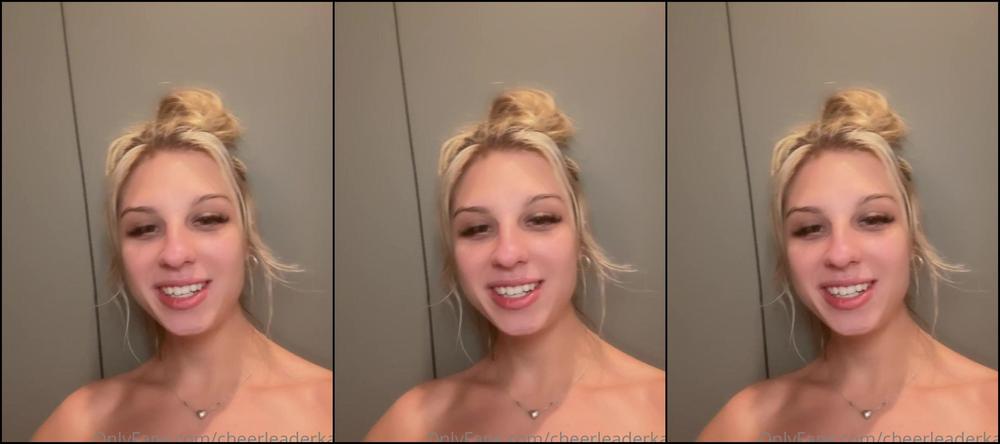 Cheerleaderkait 2984854108 08 21 2023 Ahhh School Starts In The Morning Super Excited But Kinda Nervous I Hope You Enjoy The