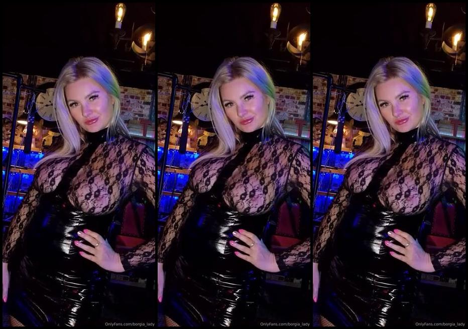 Lady Sara Borgia Onlyfans Outfit Change Tell Me What You Think