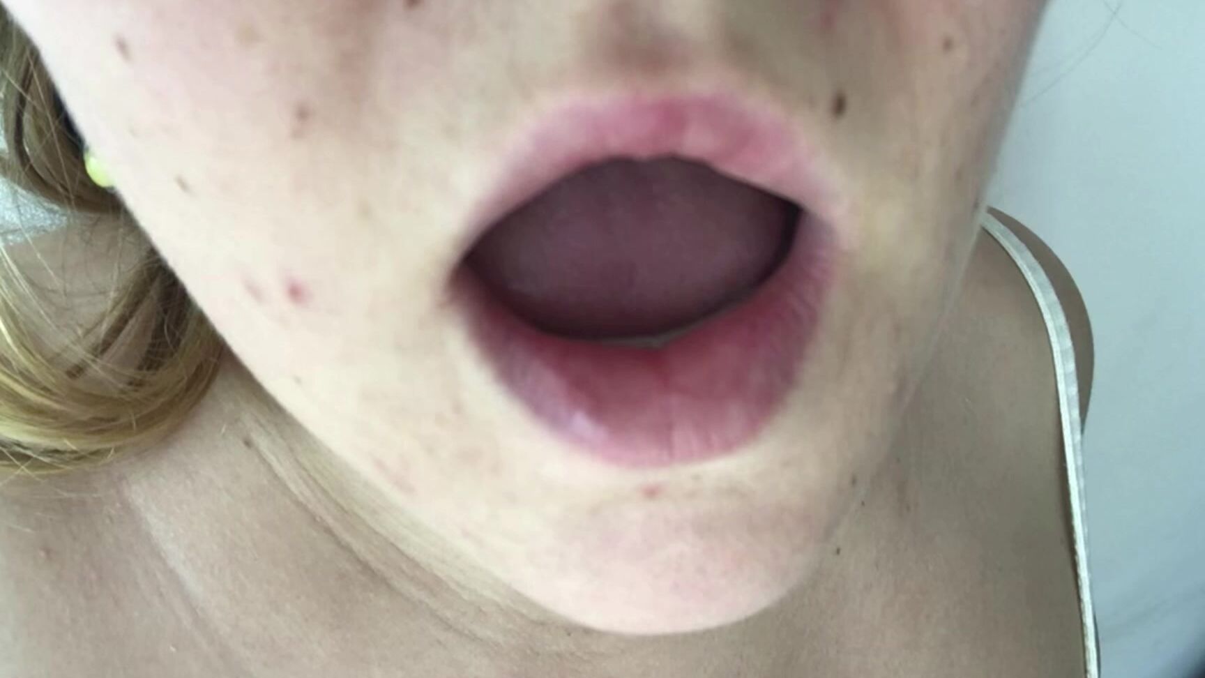 Mouth Fetish,Tongue Fetish,Lip Fetish,Fetish embermae first ever mouth fetish video ManyVids