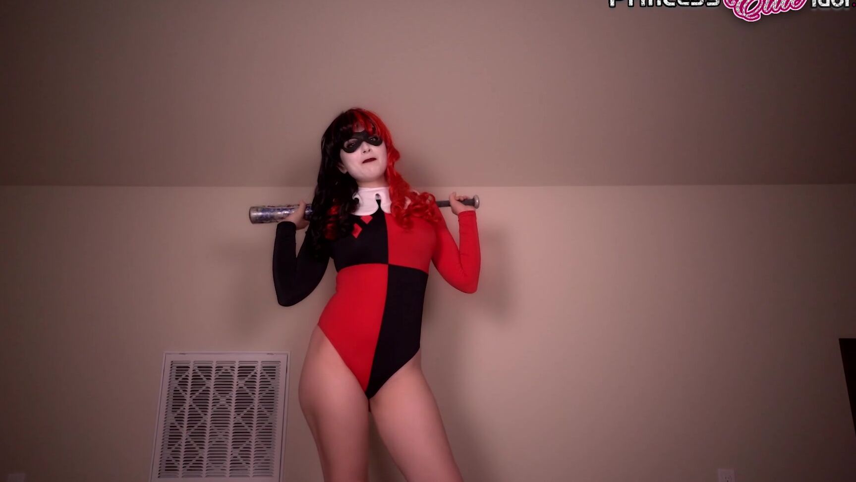 Cum Eating Instruction, Cosplay, Comic Book Role Play, Femdom POV, CEI ellie idol eat your spunk for harley ManyVids