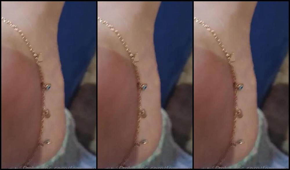 Feetbraga Onlyfans Ainda Sobre Esse Esmalte Azul Nessa Unha Deliciosa