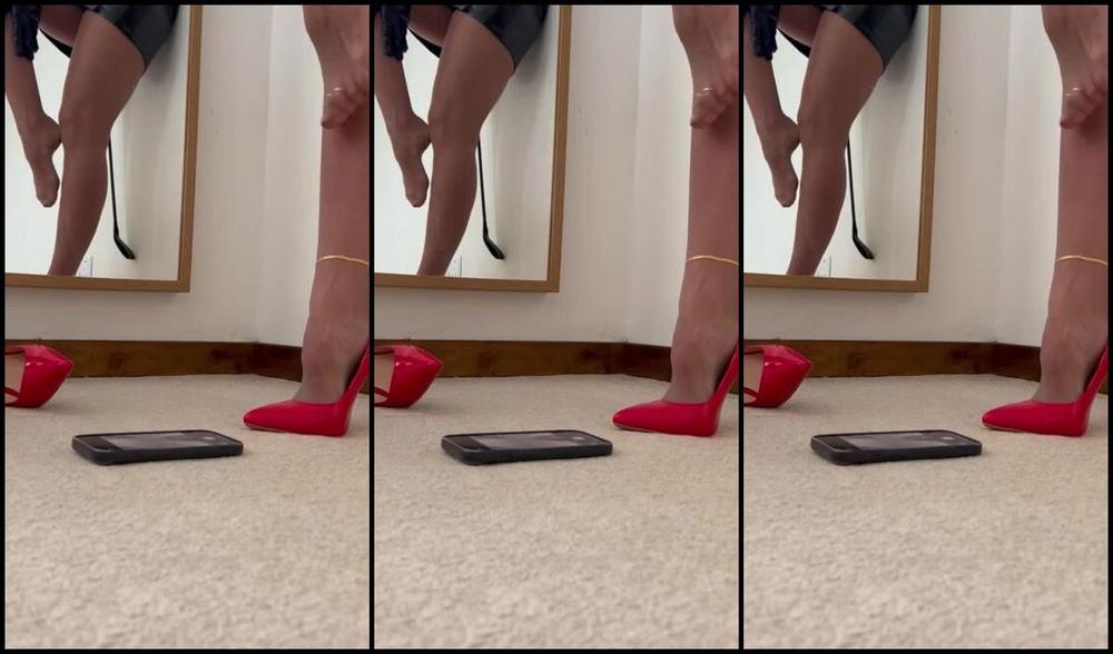 Heels Of Mine Nicknamed Heelsofmine 01 24 2024 Onlyfans Video Would You Like To See What I Have Recorded