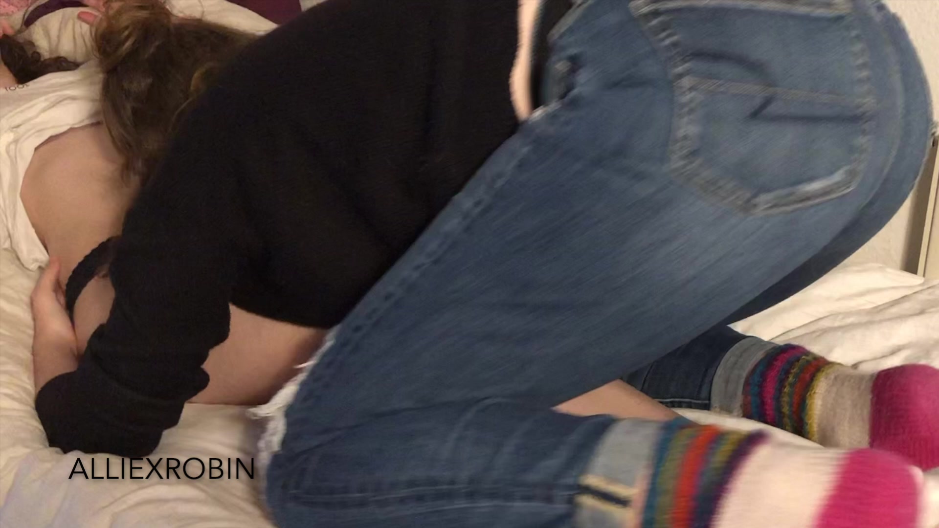 Pussy Eating, Crying alliexrobin naughty girl gets her orgasms ruined