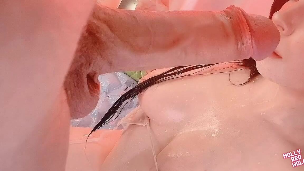 MollyRedWolf 063 - Nagatoro Sucked Off Senpai's Cock Selfi ManyVids