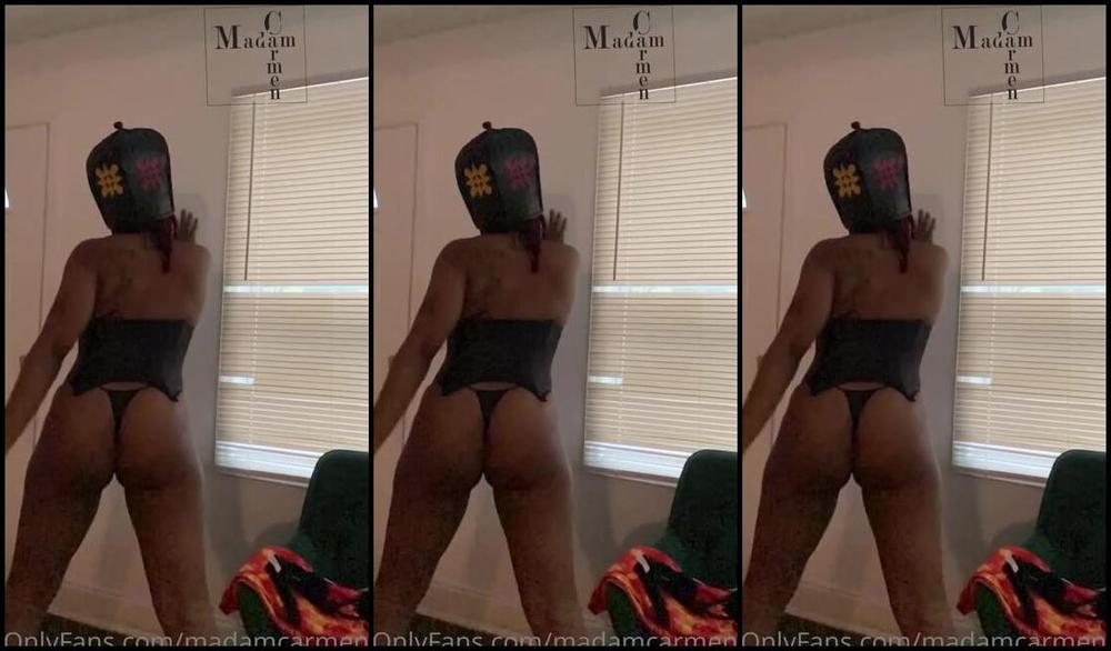 Madamcarmen Nicknamed Madamcarmen2 Femdom 10 02 2020 Onlyfans Video Slow Motion Ass Clapping