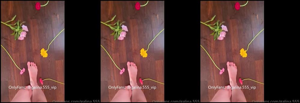 Footish Queen Galina Nicknamed Footishqueengalina 01 25 2022 Onlyfans Video Happy Toesday