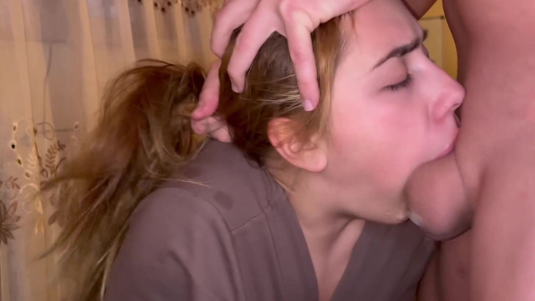 Raxxxbit Very Sloppy Blowjob Babe Facefuck