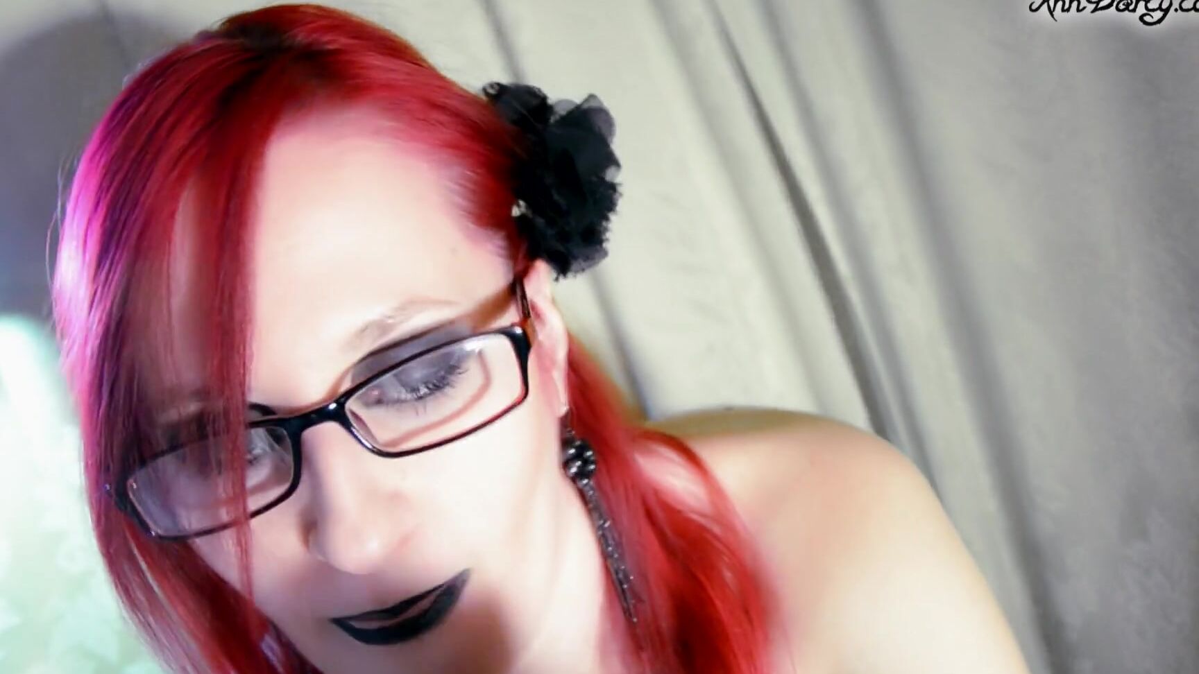 Anndarcy Redhead Goth Slut Sucks This Cock