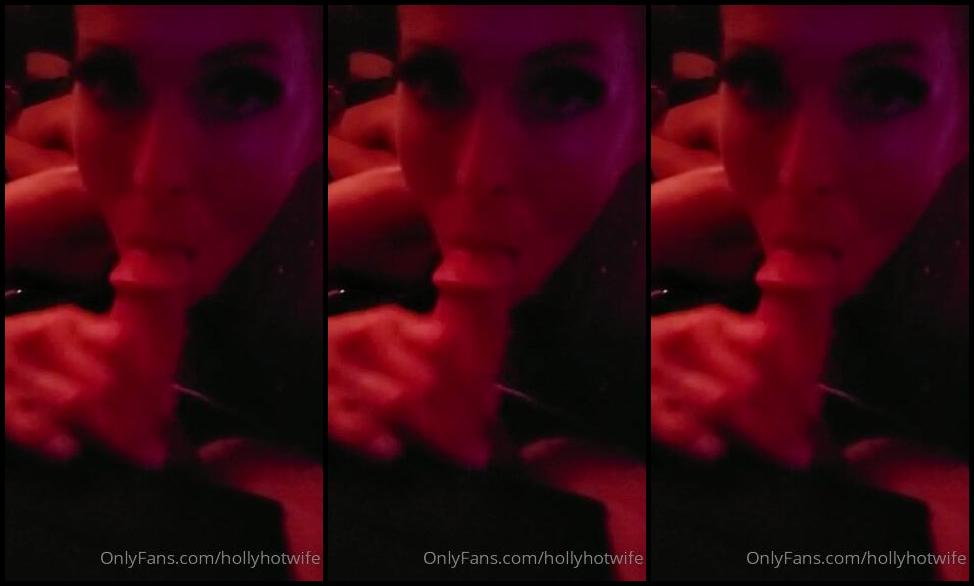 Hollyhotwife Vid Who Just Sucked Some Guys Cock In The Middle Of The Event I Did