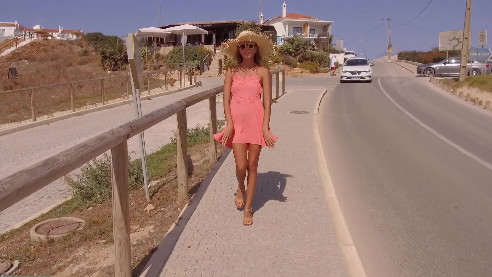 Katyaclover City Walk I Was Playing And Teasing In The City Have A Look