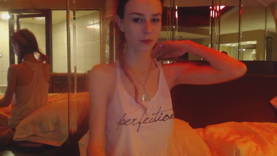 Serenatv Smoking And Smiling In A Hotel