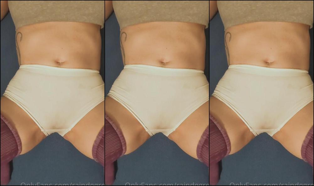 Raindegrey 2732594916 01 03 2023 Custom Request Working Out Wet In Sheer White Cotton Panties