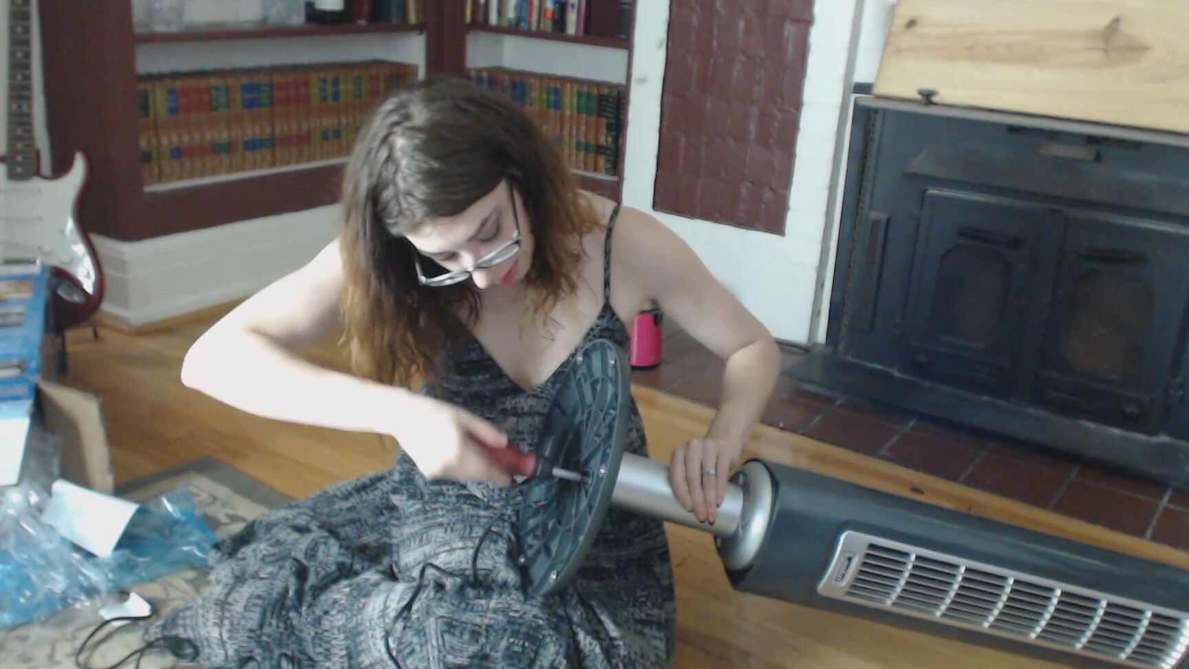 Canadiansammy Sammy Ignores You While Setting Up A Fan