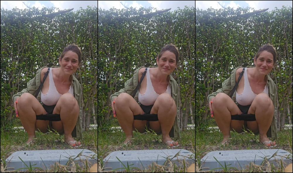 "Aderes Quin" pee, peeing, piss, pissing, pissingfetish, pissingpublic, publicnudity, publicoutdoor, publictoilet, urine Roadside Pee manyvids