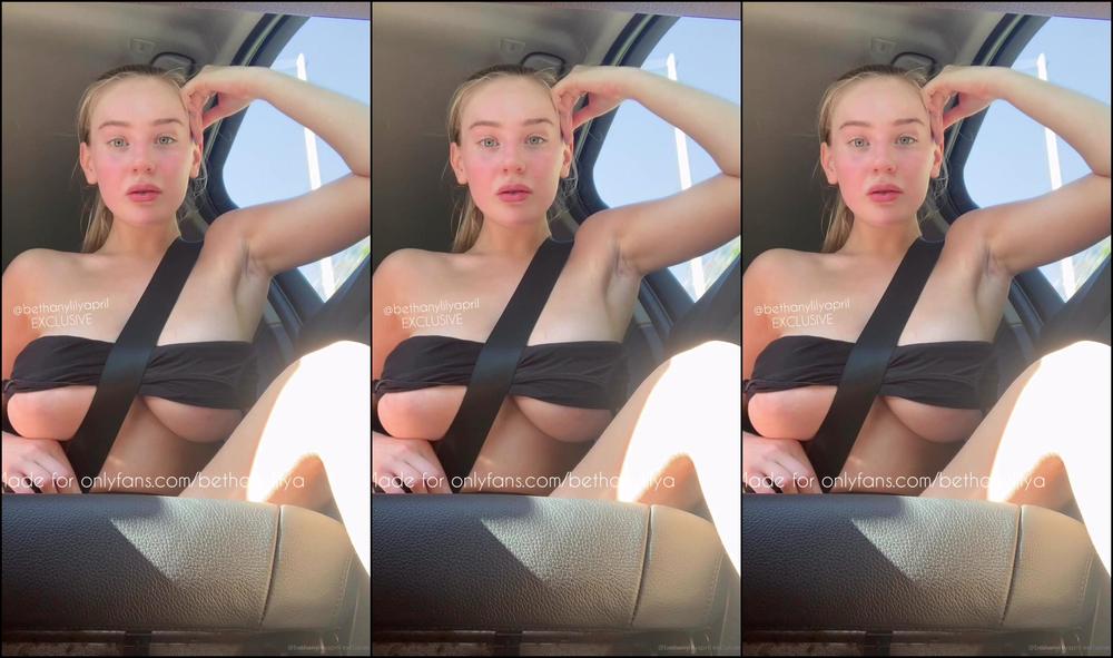 Bethanylilya Car Video Part Two Yes I Have A Exclusive For The Messages