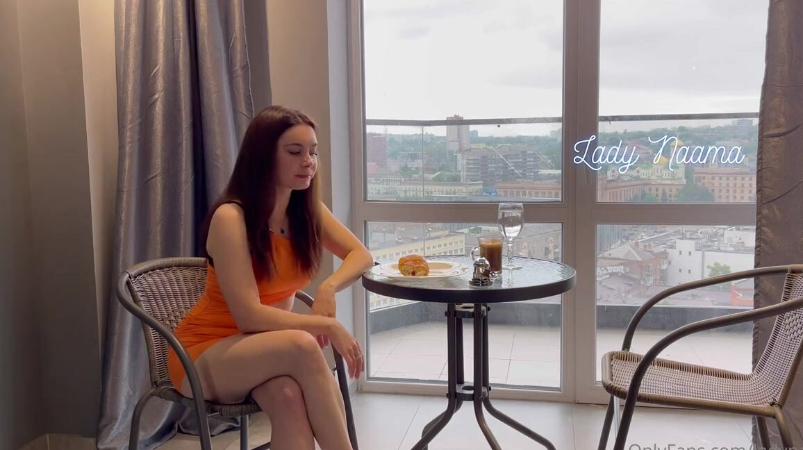 Ladynaama Onlyfans Pov I Took You To A Cafe I Put Chastity Belt On The Table And Ordered You To Kiss My Fee