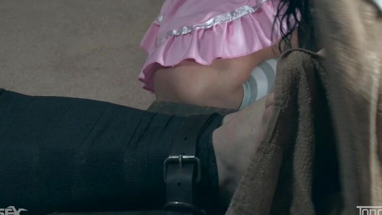 "Slave Fluffy, London River" Vibrator, CBT, Anal Play, Speculum, Maledom, Ring gag, Bondage, Electro Torture, Clothespins, Femdom, Blowjob, StraightJacket London River - Nurse Fluffy SiteRip