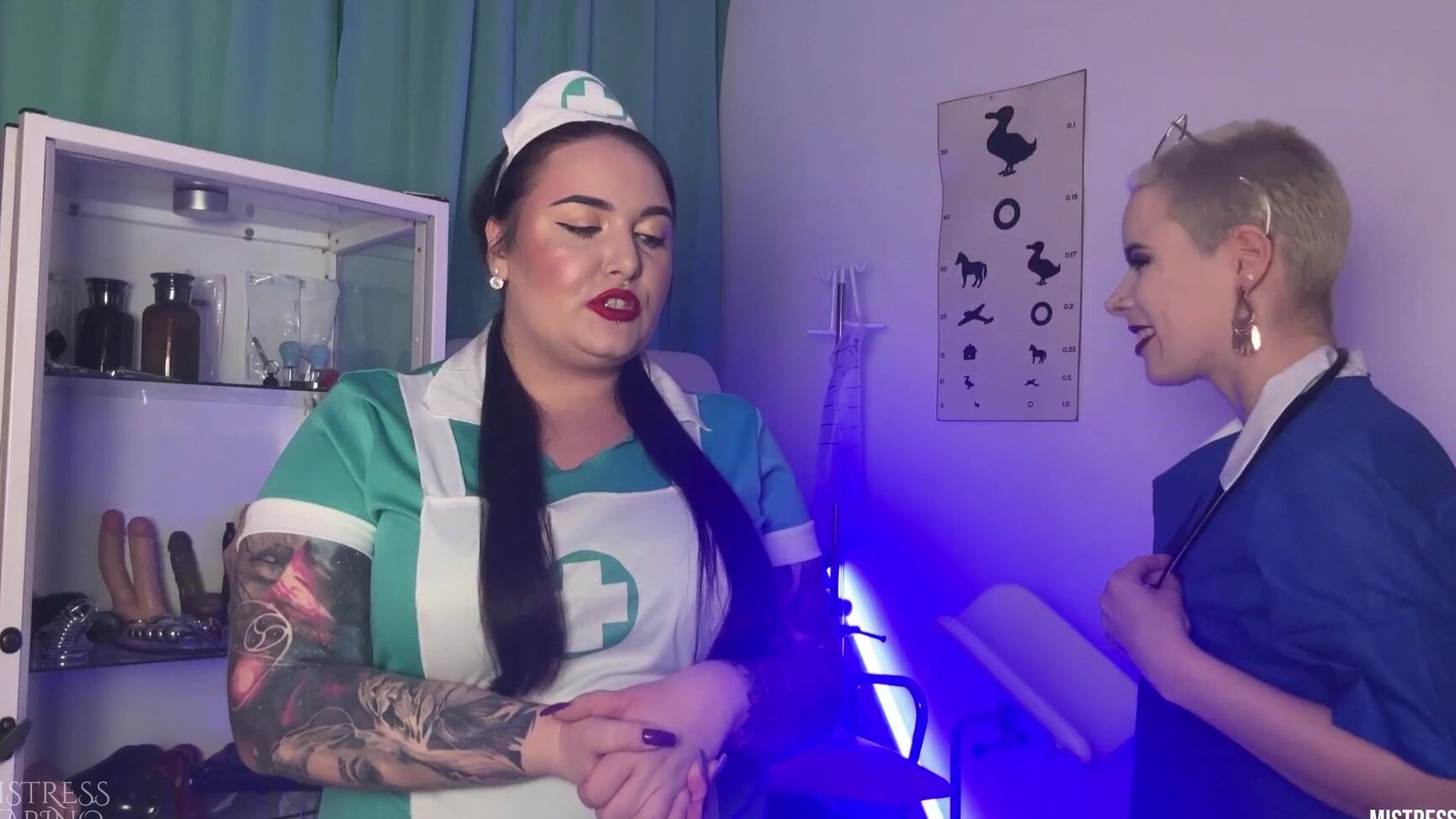 Mistresskarino 2 Cruel Nurses Will Cut Your Tiny Balls And Cock Pov