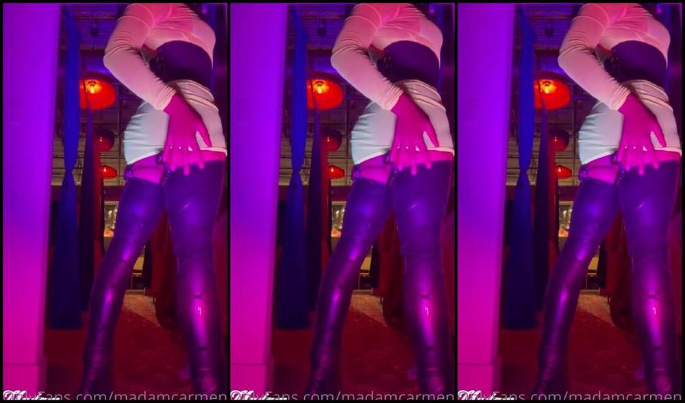 Madamcarmen Nicknamed Madamcarmen2 Femdom 04 23 2022 Onlyfans Video During A Booking At This Private Event I Had A Little Time To Myself And My