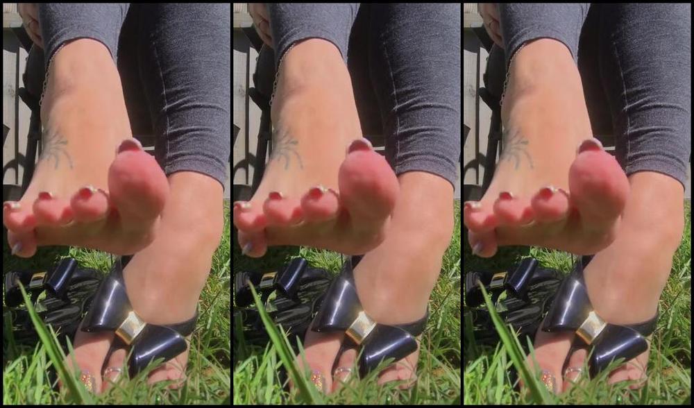 Footsiegalore Onlyfans Flip Flop Dangle Video
