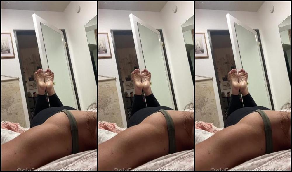 Goddess Mads Nicknamed Mad4Soles Onlyfans Wrinkled Soles For Your Thursday Super Bummed That I Queued A Bunch Of Content Before My Work Trip