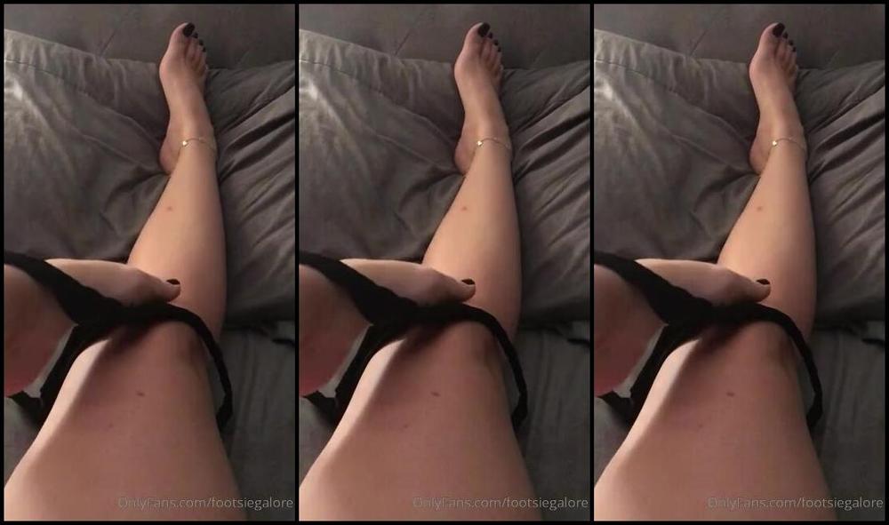 Footsiegalore Onlyfans Throwback To Black Toes And A Sexy Tease To Drive You Wild K4X