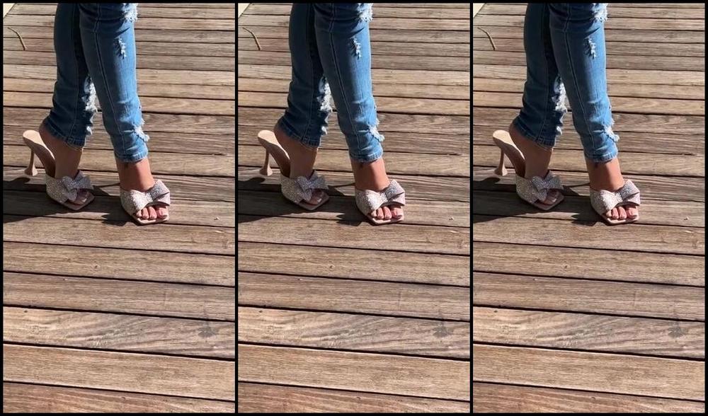 Goddess Pussyfoot Aka Goddesspussyfoot 10 07 2024 Onlyfans Video My New Sparkle Mules And French Tips A Showcase For Monday 0Jsu