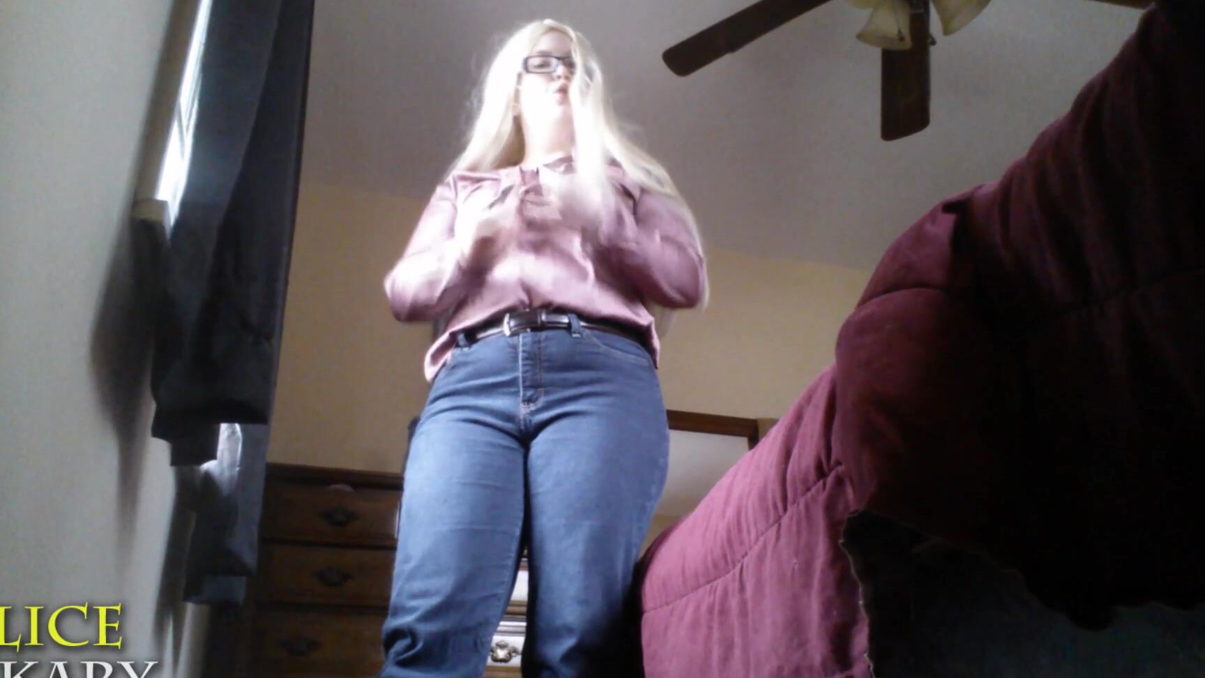 Aliceskary Belt Spanking Pov Discipline Scolding