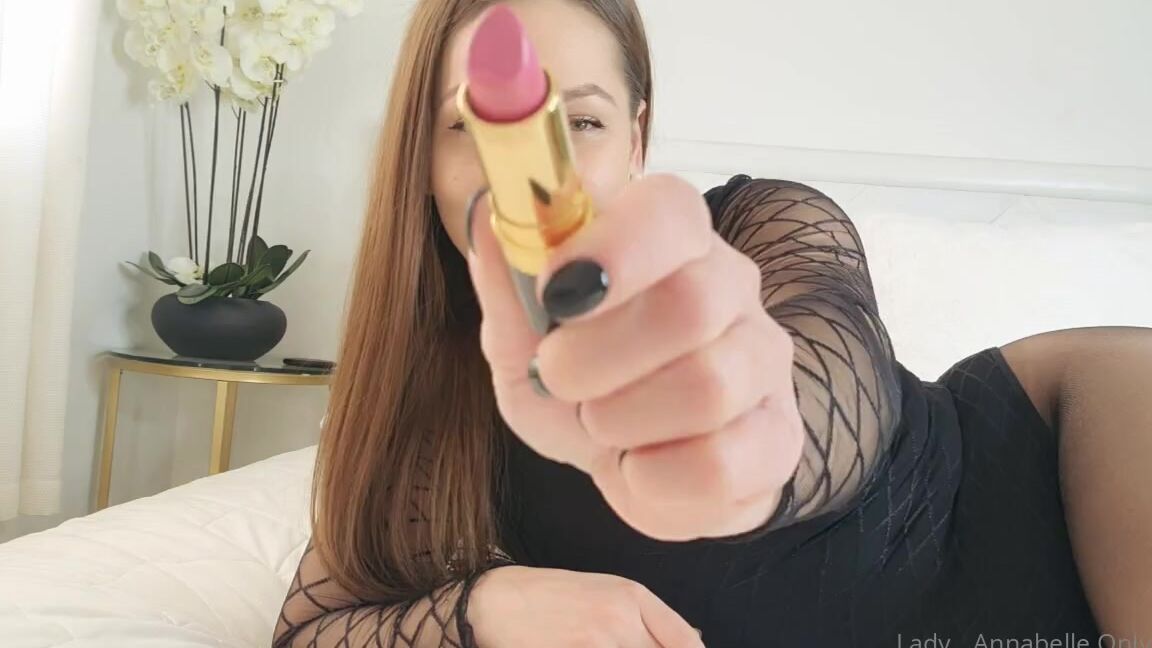 Lady Annabelle Onlyfans A Sissy Should Always Have Pretty Lips While Sucking My Cock