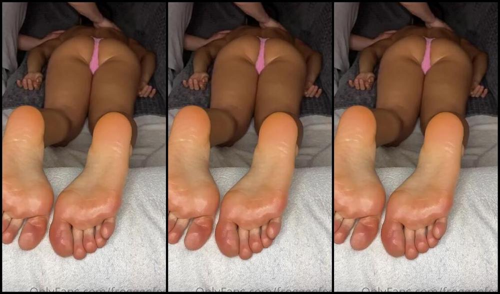 Froggeevip Onlyfans Very Relaxing Massage Of My Back With Close Up On Soles What Part Of My Body Would You Massage