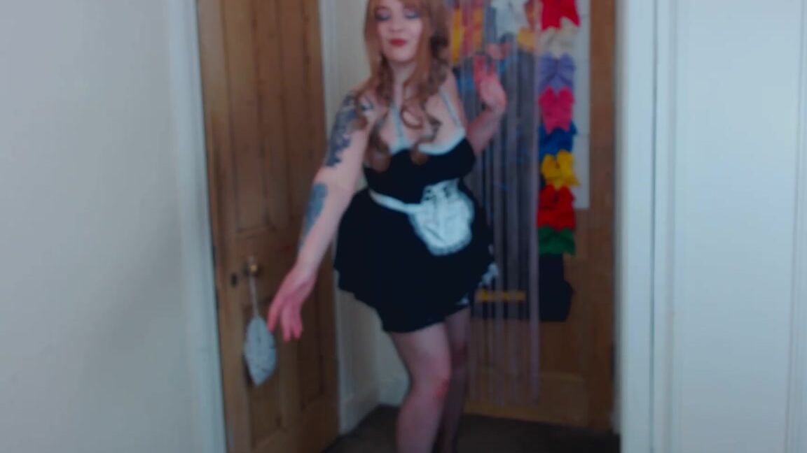 Costume, French Maid Fetish, Maid Fetish, Role Play, Submissive Sluts xxcurvycleoxx naughty maid ManyVids
