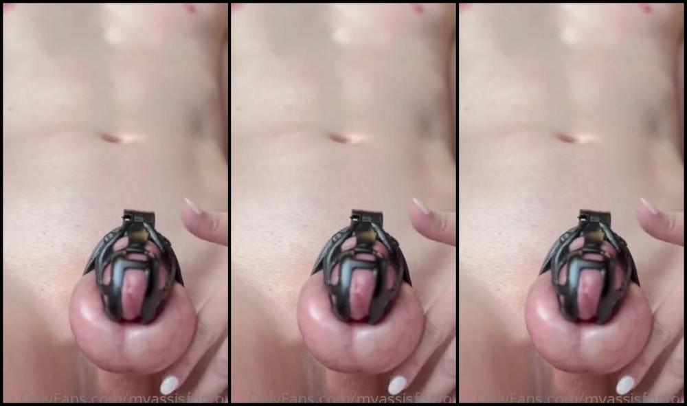 Myassisforyou Nicknamed Myassisforyou 12 20 2022 Onlyfans Video Huge Ruined Orgasm Iphone Cinematic Mode Test Kneeling On The Floor Caged And I