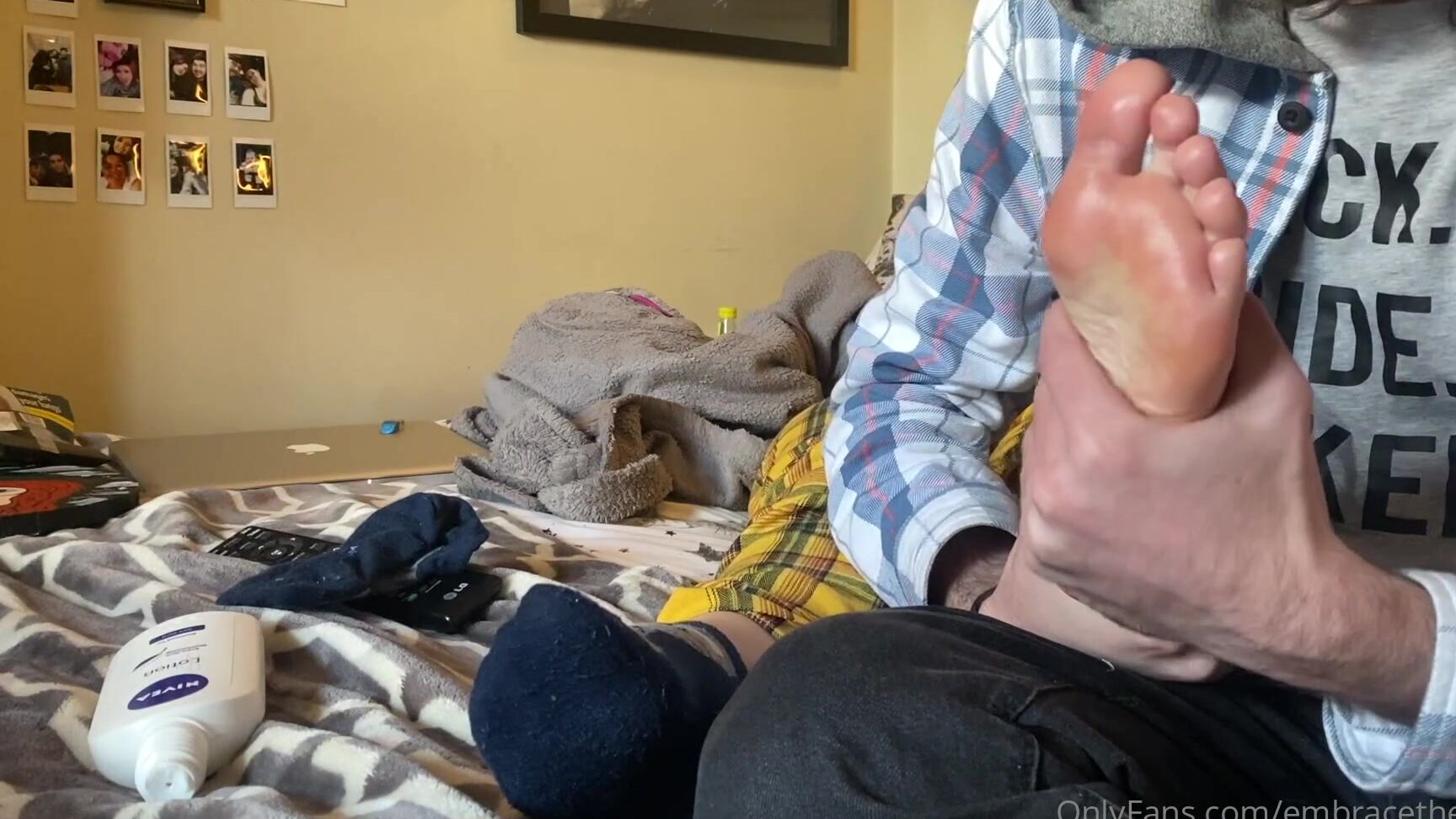 Embracethekink One Of His Regular Tasks In Life Is To Make Sure My Feet Stay Super Soft And Sexy On An A