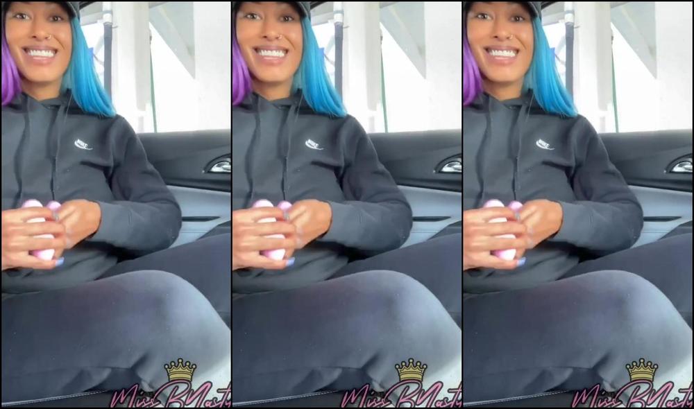 Missbnasty Cums In A Lyft Part