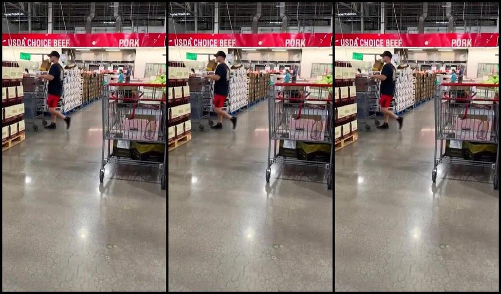 Goddess Pussyfoot Aka U186296307 Onlyfans Matte Black French Tips At Costco In My Pink Sparkle Slides I Love Displaying My Naughty Feet