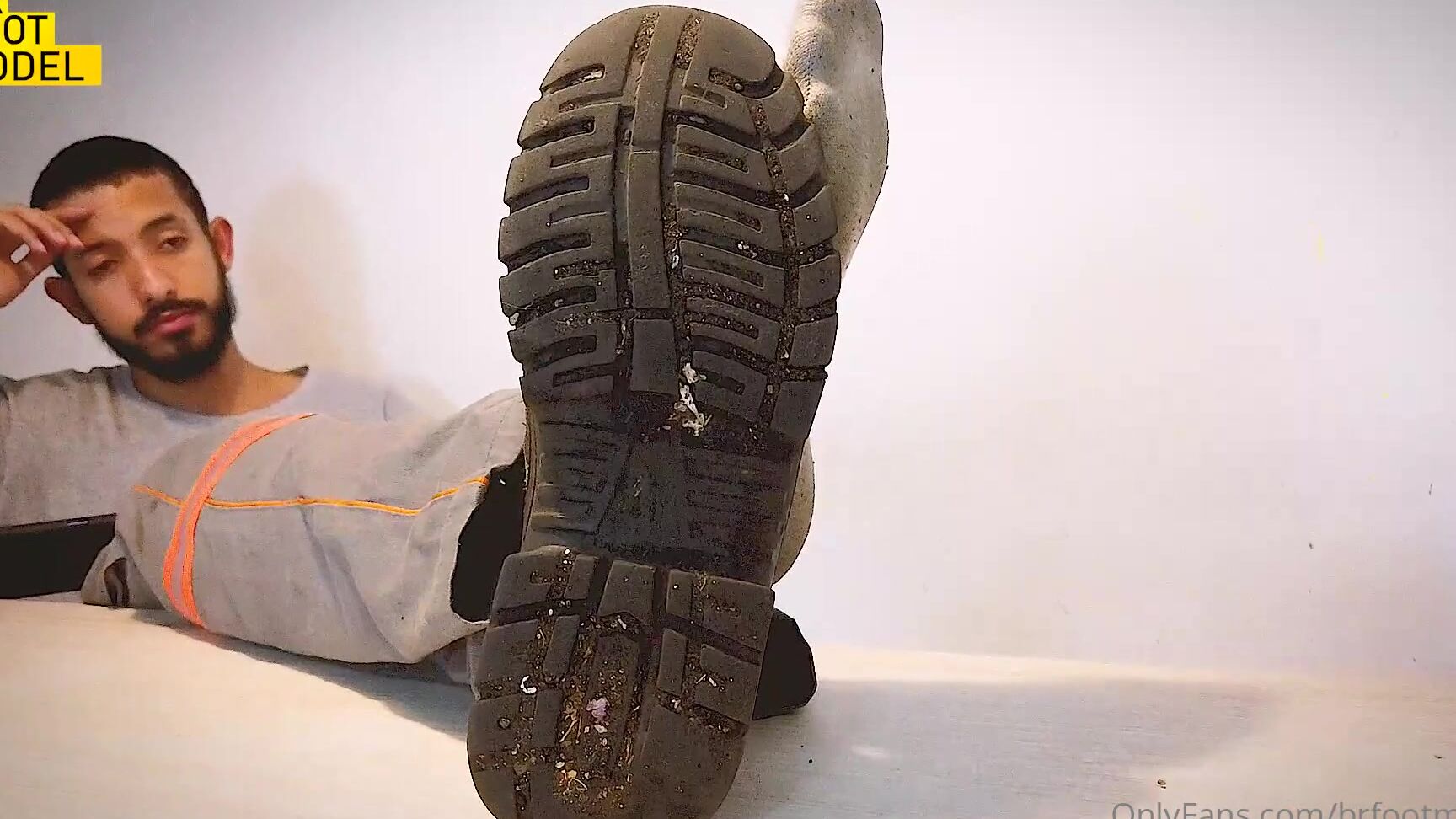 Brfootmodel 2771643970 02 11 2023 Dirty Socks After Long Day Work