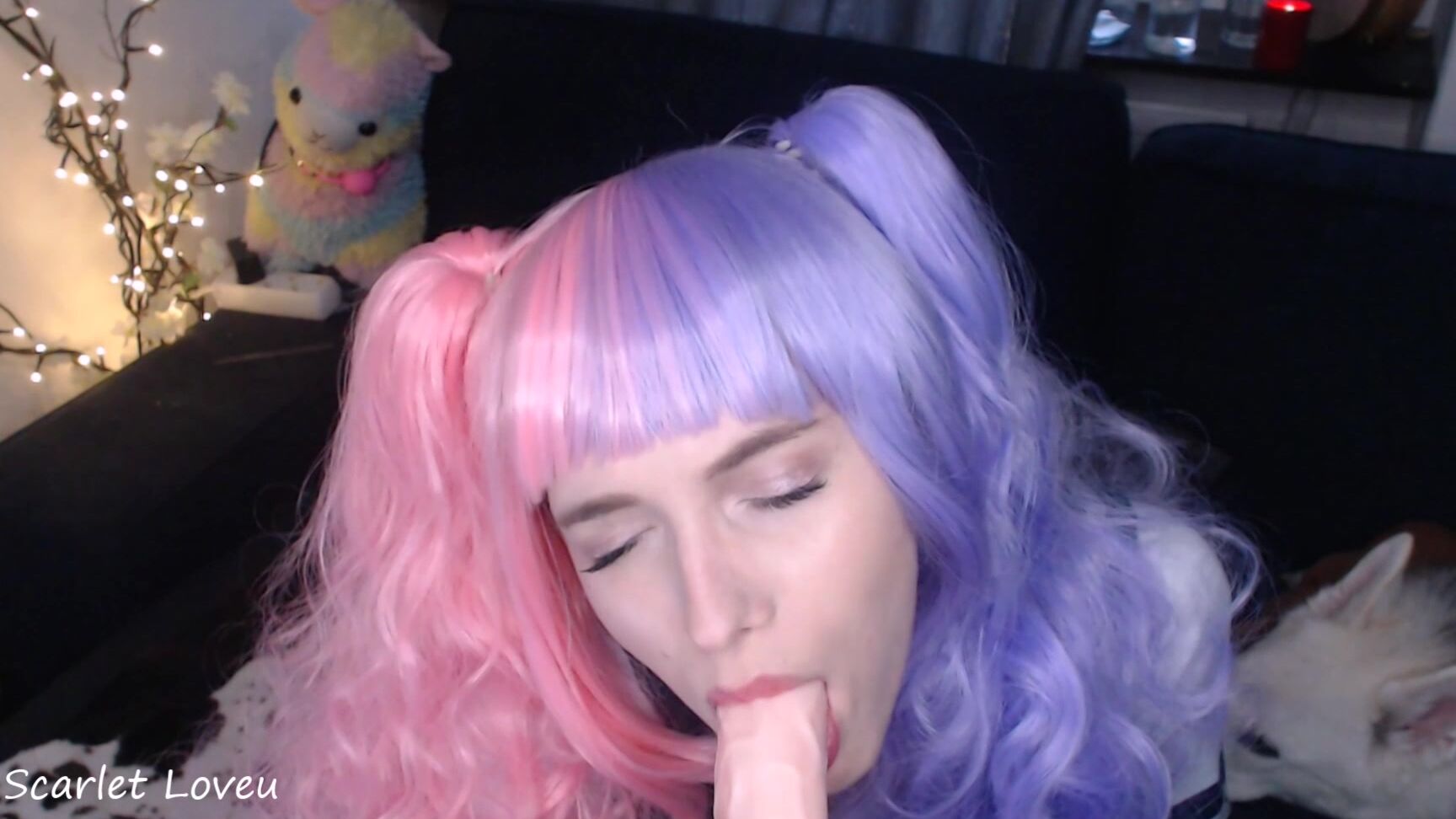 Anime, Facials, POV, Teens, Wig Fetish scarletloveu miku gets her first facial pov ManyVids
