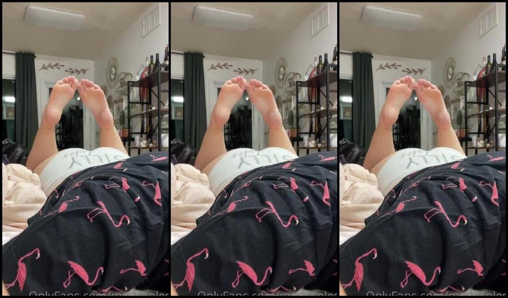 Goddess Mads Nicknamed Mad4Soles Onlyfans Pretty Pink Soles Are Off To Bed