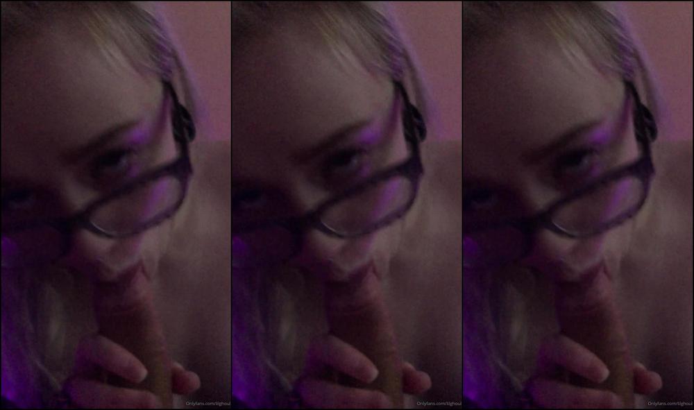 Lilghoul He Came On My Glasses