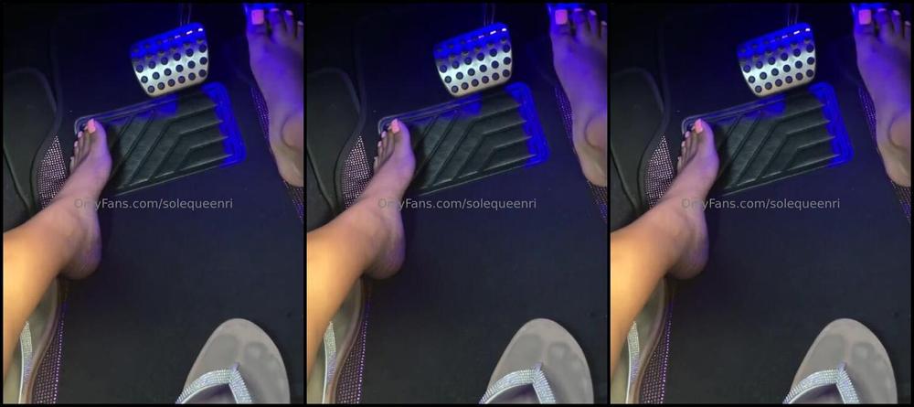 Solequeensolequeenri Onlyfans Driving Barefoot Asmrp