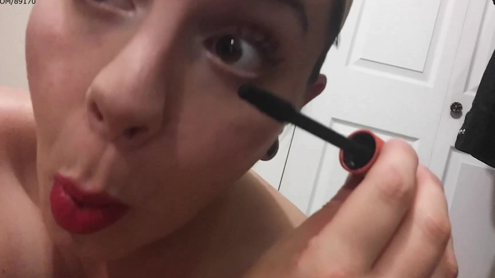 Booty U Putting On Stage Makeup