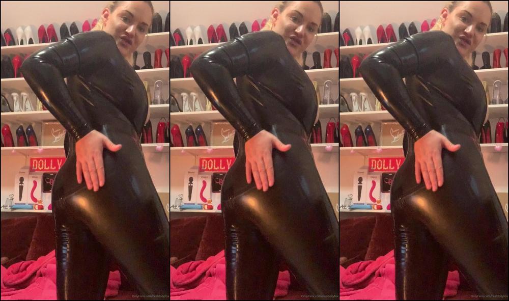 Dollyfoxvip Tight Latex Catsuit