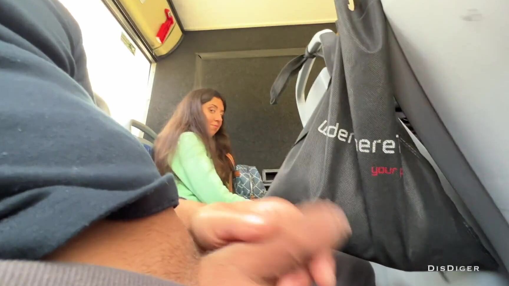 A Stranger Jerked Off And Sucked My Dick In A Public Bus Full Of People Pornhub Com