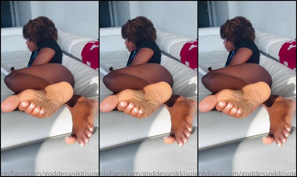 Goddessnikkisoles You Re Always Distracted By My Soft Soles I Just Know You Re Sitting There Dick In