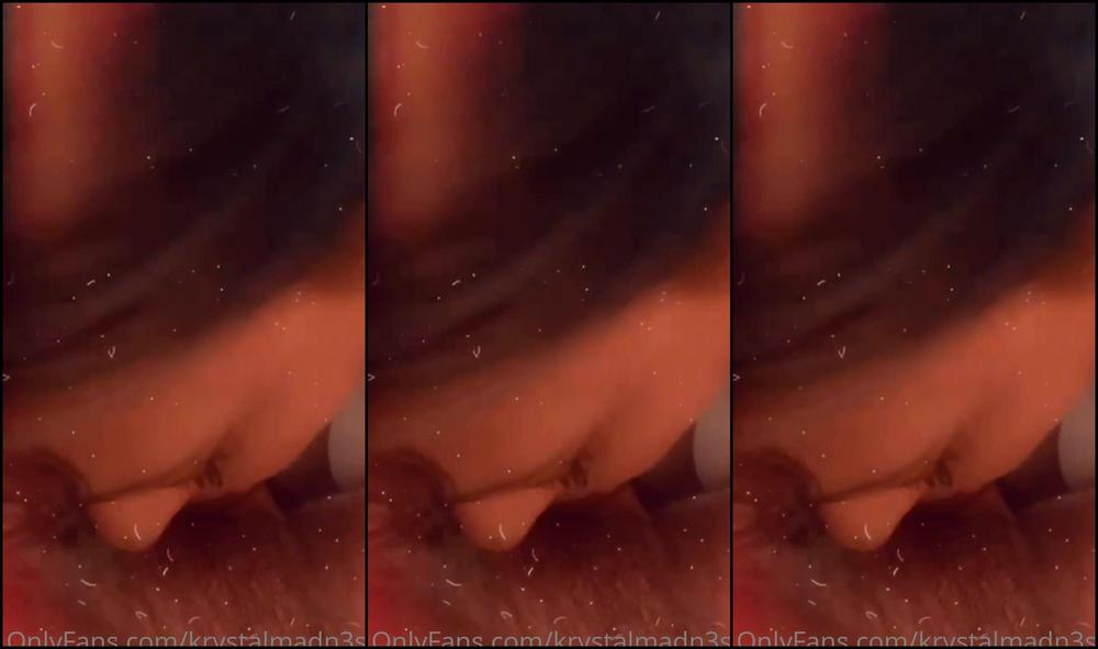 Krystalmadn Ss Blowjob To One Of My Member You Wanna See Some More Look At