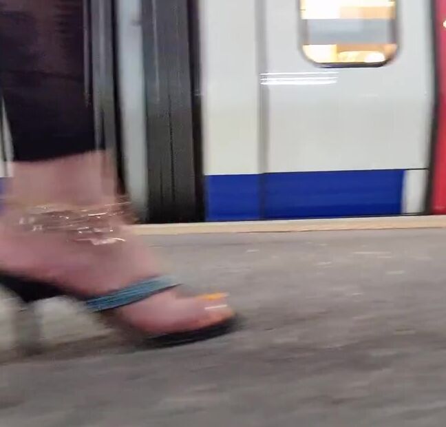 Feetbysherri Onlyfans Station Platform Walk