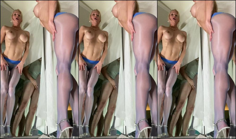 Serenesiren After I Tease Earlblunderbust In My Nylons And Suck On His Tasty Cock We Try Insertion T